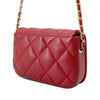 Secondhand Chanel Mini Quilted Calfskin Nailed CC Flap