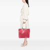 Prada Floral Printed Canvas Tote Secondhand