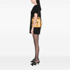 Secondhand Saint Laurent Small Metallic Lambskin Teddy Bucket Bag