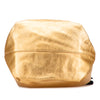 Secondhand Saint Laurent Small Metallic Lambskin Teddy Bucket Bag