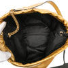 Secondhand Saint Laurent Small Metallic Lambskin Teddy Bucket Bag