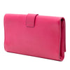 Saint Laurent Textured Calfskin Chyc Ligne Clutch Secondhand