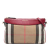 Burberry House Check Canvas Derby Peyton Crossbody Secondhand