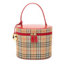 Burberry Haymarket Check Canvas Vanity Bag Secondhand