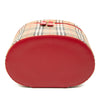 Burberry Haymarket Check Canvas Vanity Bag Secondhand
