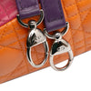 Dior Medium Tricolor Lambskin Cannage Lady Dior Secondhand