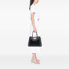 Prada Saffiano Cuir Convertible Top Handle Bag Secondhand