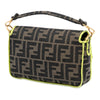 Fendi Mini Zucca Canvas 1974 Roma Amor Baguette Crossbody Secondhand