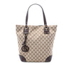 Gucci GG Canvas GG Charm Tote Secondhand