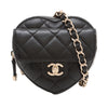 Chanel Mini Lambskin CC in Love Heart Belt Bag Secondhand