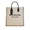 Saint Laurent Mixed Fibers Rive Gauche North South Tote Secondhand