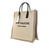 Saint Laurent Mixed Fibers Rive Gauche North South Tote Secondhand