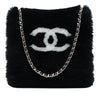 Chanel CC Shearling Muff Shoulder Bag Secondhand