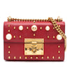 Gucci Small Pearl Studded Leather Padlock Crossbody Secondhand