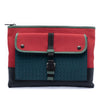 Bottega Veneta Canvas and Nappa Intrecciato Clutch Secondhand