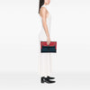 Bottega Veneta Canvas and Nappa Intrecciato Clutch Secondhand