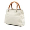 Gucci Small Calfskin Bamboo Shopper Satchel Secondhand