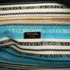 Prada Large Denim Canapa Logo Satchel Secondhand