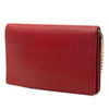 Balenciaga Goatskin Motocross Metallic Edge Wallet on Chain Secondhand