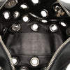 Prada Vitello Daino Grommet Chain Shoulder Bag Secondhand