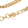 Dior Gold Plated CD Logo Oval Pendant Necklace Secondhand