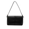 Burberry Leather Flap Shoulder Bag Secondhand