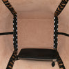 ALAÏA Pony Hair and Leather Leopard Printed Le Hinge Tote Secondhand
