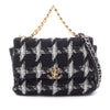 Chanel Large Tweed 19 Flap Secondhand