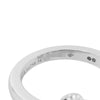 Van Cleef and Arpels 18K White Gold and Mother of Pearl Magic Alhambra Between the Finger Ring Secondhand
