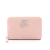 Chanel CC Quilted Calfskin Star Zip Wallet Secondhand