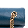 Chanel Large Quilted Sheepskin Front Chain Flap Secondhand