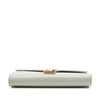 Secondhand Saint Laurent Grain De Poudre Monogram Cassandra Chain Wallet