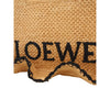 LOEWE Paulas Ibiza Small Ruffled Raffia Font Tote Secondhand