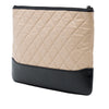 Chanel Medium Bicolor Quilted Aged Calfskin Gabrielle O Case Clutch Secondhand