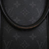 Secondhand Louis Vuitton Monogram Eclipse Sac Plat Horizontal Zipper