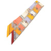 Hermès Camails Silk Twilly Scarf Secondhand