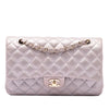 Chanel Medium Classic Iridescent Lambskin Double Flap Secondhand