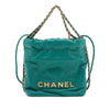 Chanel Mini Shiny Calfskin 22 Handbag Secondhand