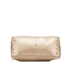 Gucci Small Metallic Leather Soho Working Satchel Secondhand
