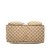 Gucci GG Canvas Web Double Pockets Tote Secondhand