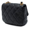 Chanel Mini Quilted Lambskin Lacquered Chain Flap Secondhand