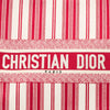 Dior Large Striped Book Tote Secondhand