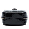 Chanel CC Quilted Patent Diamond Resin Clutch With Chain Secondhand