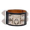 Hermès Swift and Palladium Plated Collier de Chien Bracelet S Secondhand