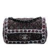 Chanel Mini Rectangular Classic Tweed Braided Single Flap Secondhand
