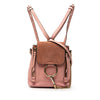 Chloé Mini Calfskin and Suede Faye Backpack Secondhand