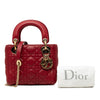 Dior Mini Lambskin Cannage Lady Dior Secondhand
