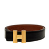 Hermès Box Calf Cadena H Reversible Belt Secondhand
