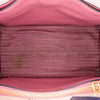 Prada City Calf Trimmed Saffiano Greche Paradigme Bag Secondhand