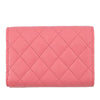 Chanel Quilted Caviar Boy Compact Wallet Secondhand